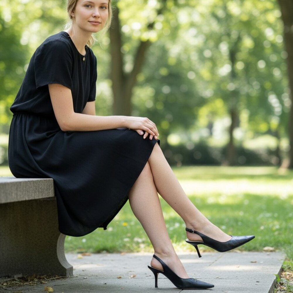 COACH Alena II Slingback Pumps